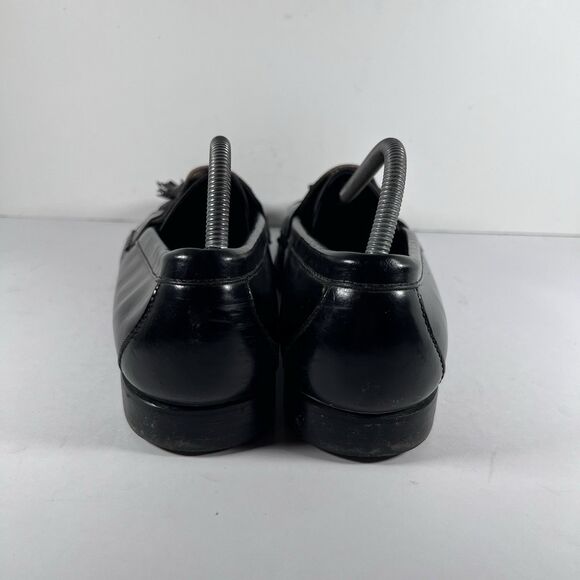 Cole Haan Pinch Tassel Black Leather Loafers Men's Size 10 D - Picture 4 of 8